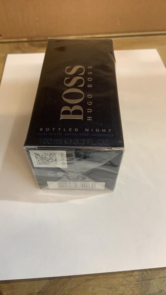 HUGO BOSS Bottled Night Eau de Toilette for Men 100ml - intense, spicy fragrance with Cardamom top notes