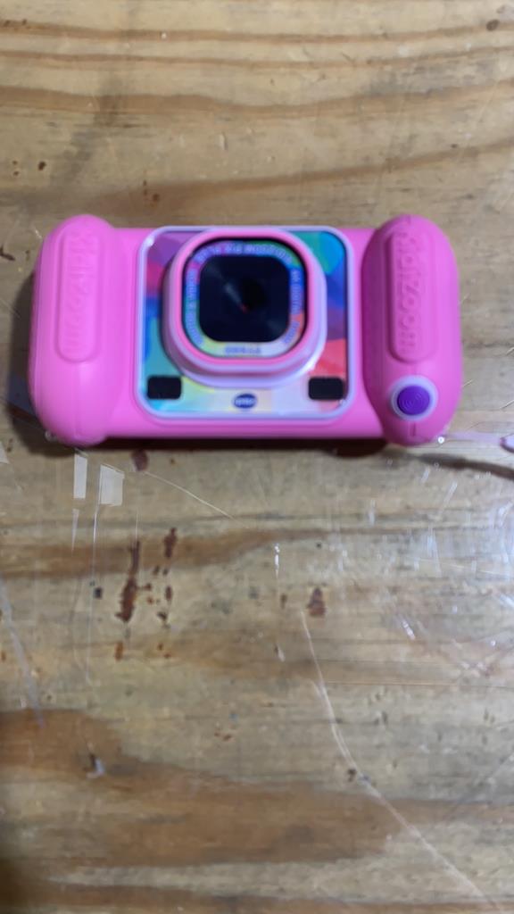 VTech 80-548956 KidiZoom Camera Pix Plus - Pink - Bilingual English/French