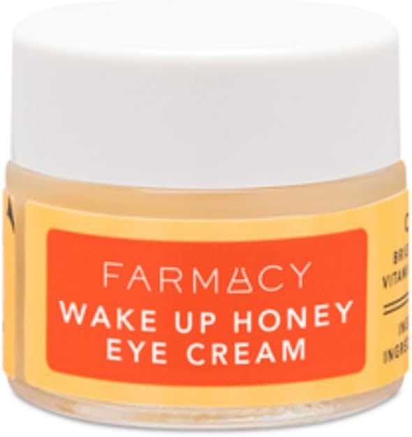 Farmacy Brightening Eye Cream - Wake Up Honey Under Eye Cream for Dark Circ