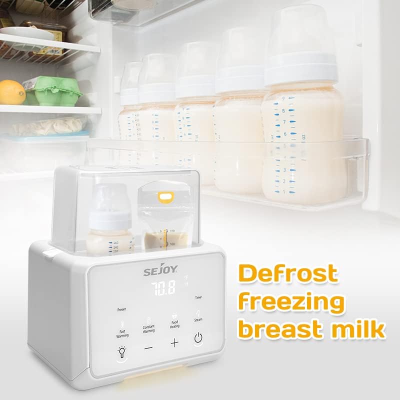 Sejoy Baby Bottle Sterilizer and Dryer Warmer Milk Heating Food Electric