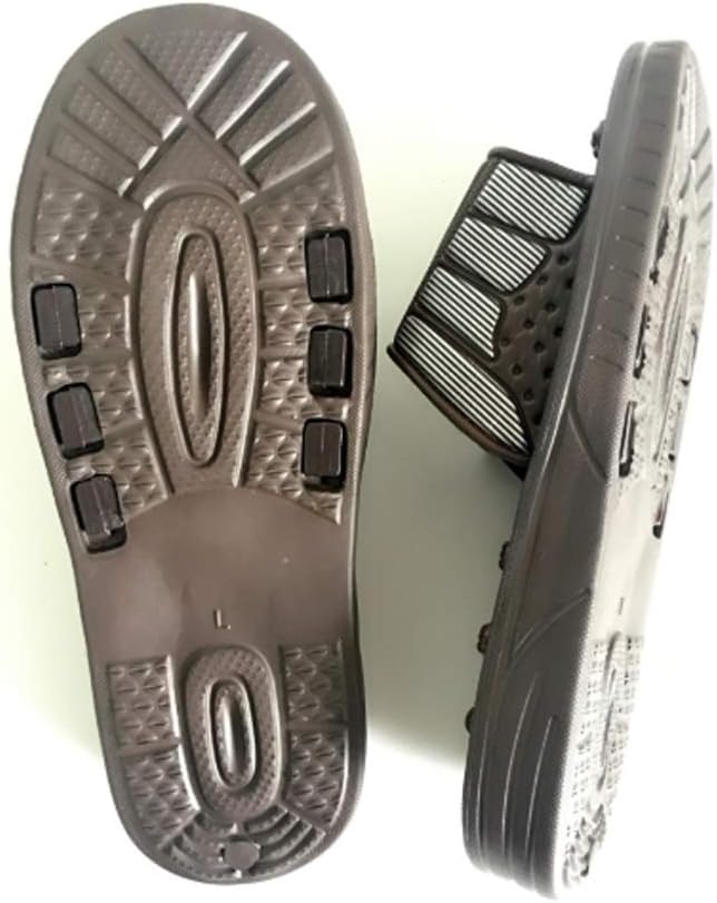 Unisex Magnetic Foot Massage Slippers, Reflexology Sandals, Relieve Plantar