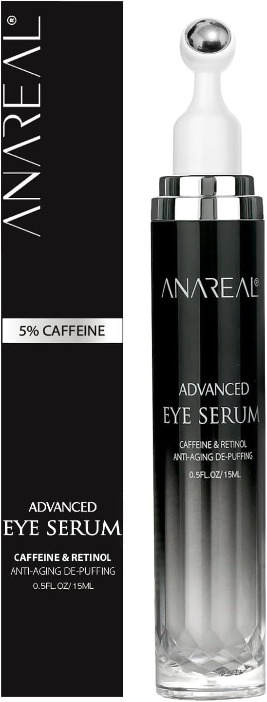 ANAREAL Eye Cream for Dark Circles, Dark Circles Under Eye Treatm