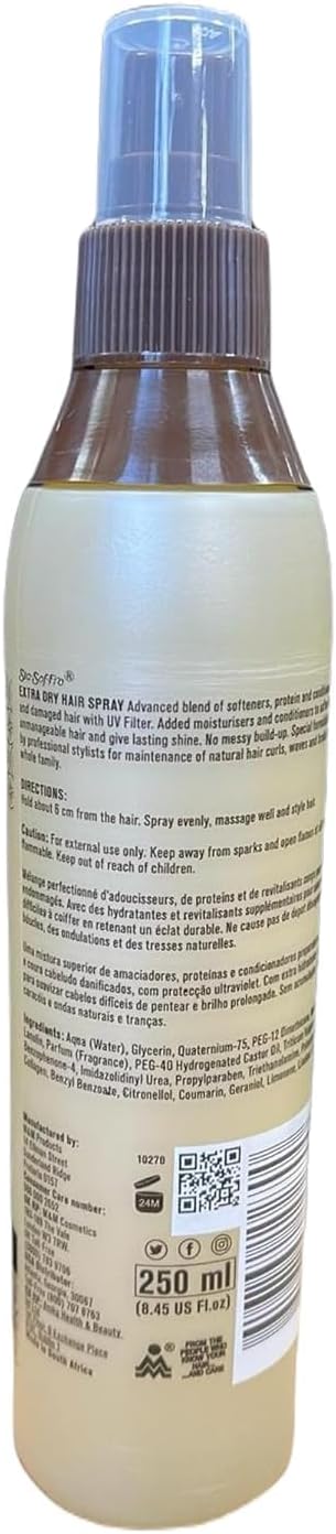 Sta-Sof-Fro Hair & Scalp Spray Comb Out Conditioner with Lanolin, Extra Dry