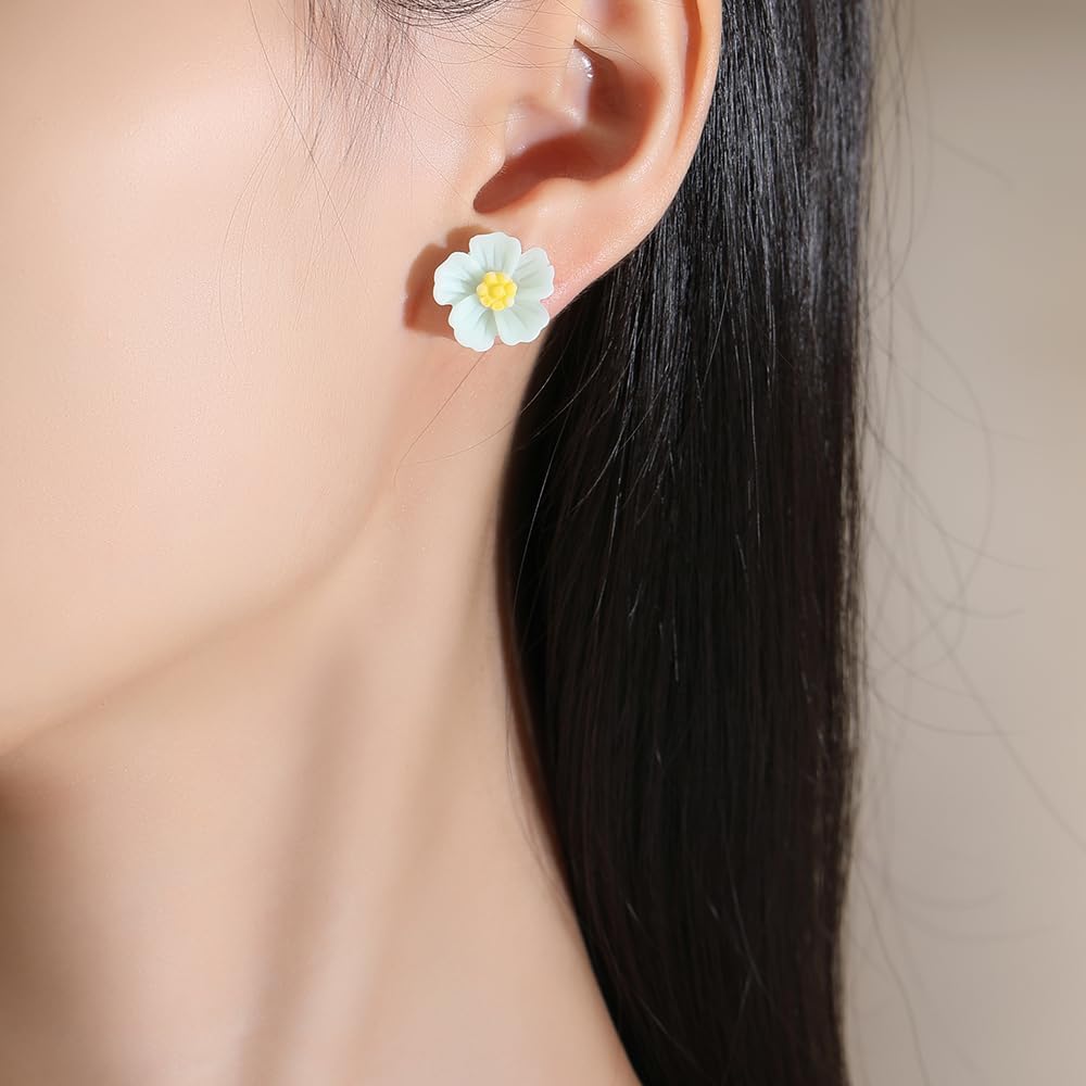 Plastic Earrings, KMEOSCH Full Plastic Post Earrings Set with 2 P