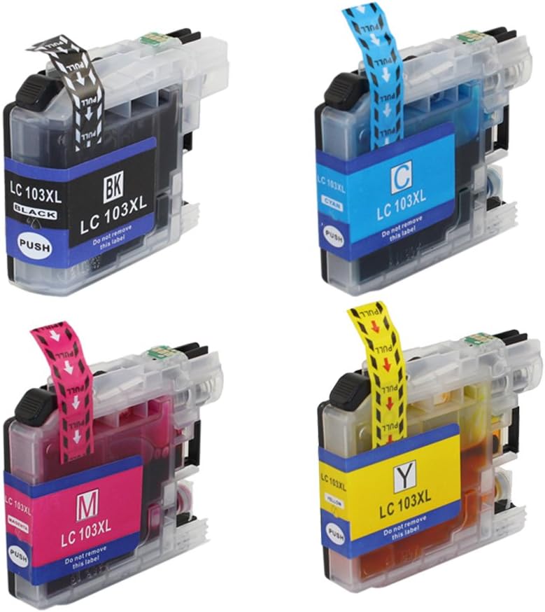 Ptone Cartridges LC103 XL, 10 Pack