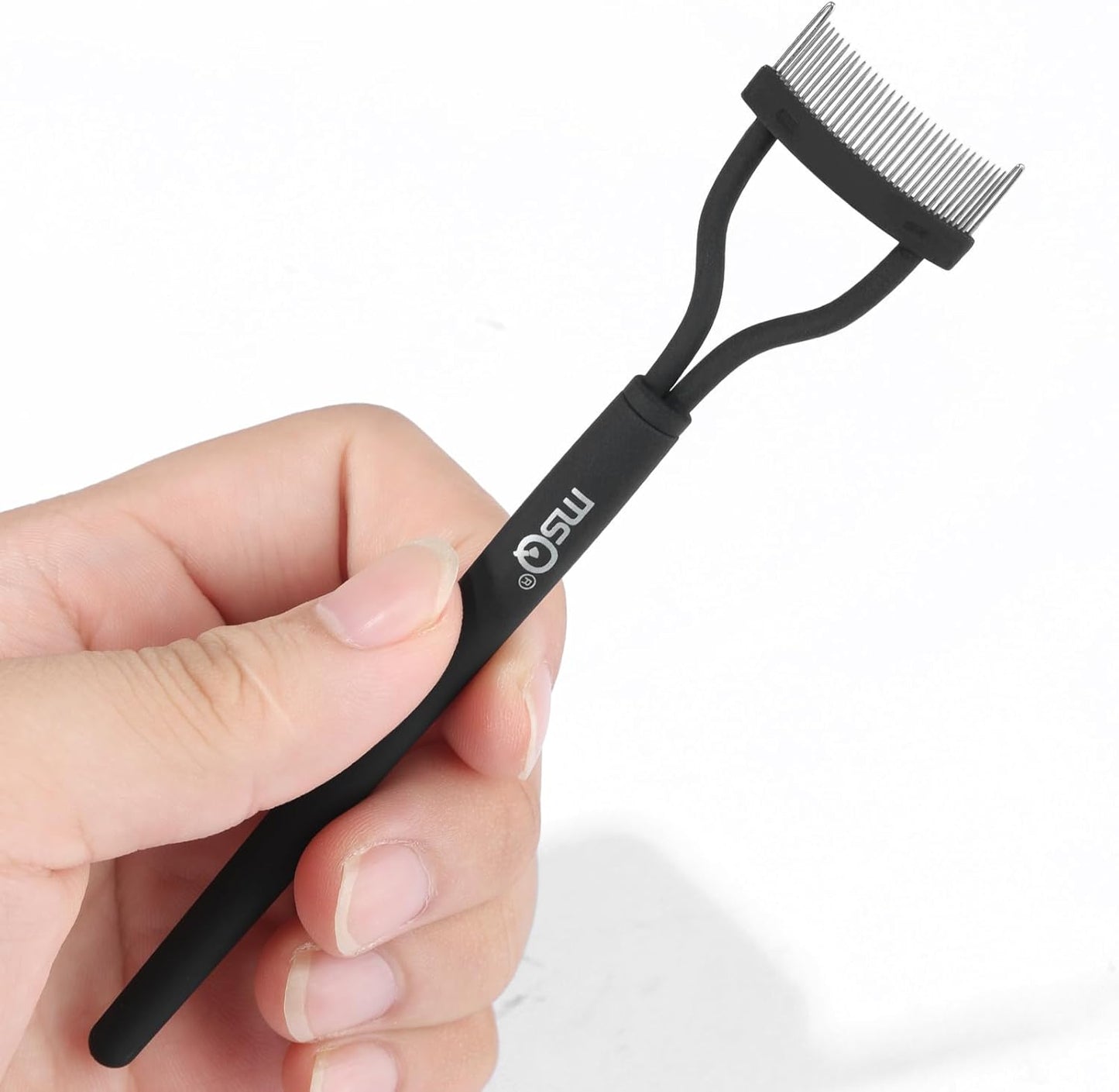 MSQ Eyelash Comb Curler Eyebrow Brush Eyelash Separator Mascara Applicator