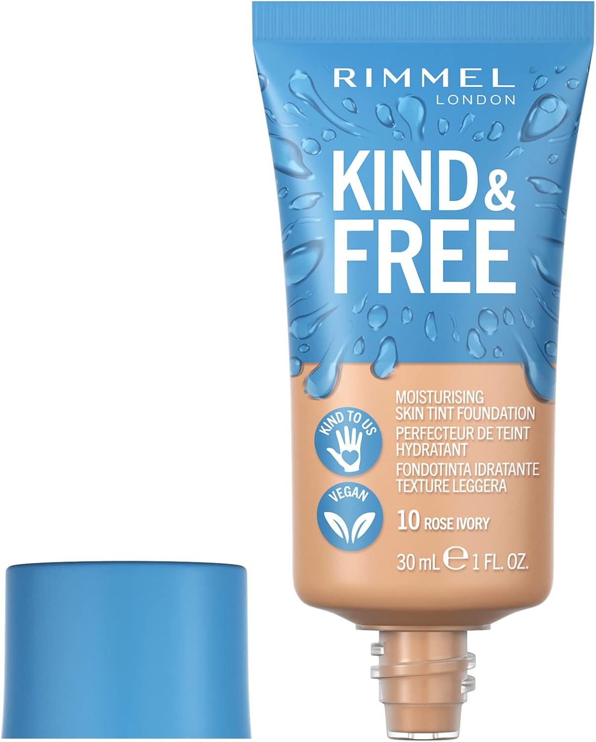 Rimmel London - Kind + Free Moisturising Skin Tint Foundation, 10