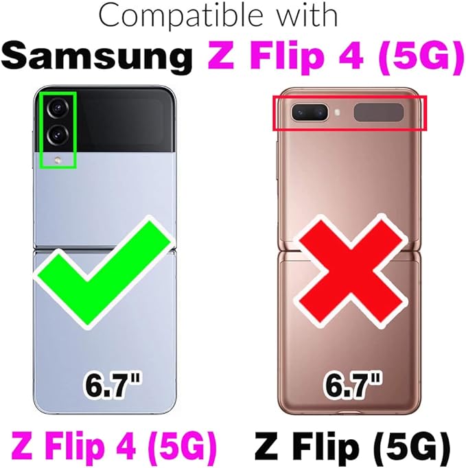 Asuwish Phone Case for Samsung Galaxy Z Flip 3 5G 2021 Wallet Cov