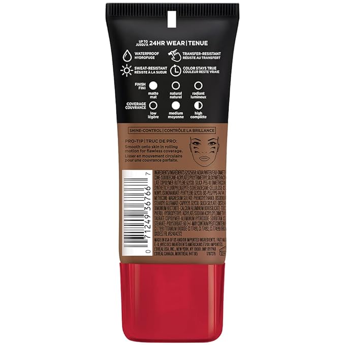 L'Oreal Paris Makeup Infallible Pro-Matte Liquid Longwear Foundat