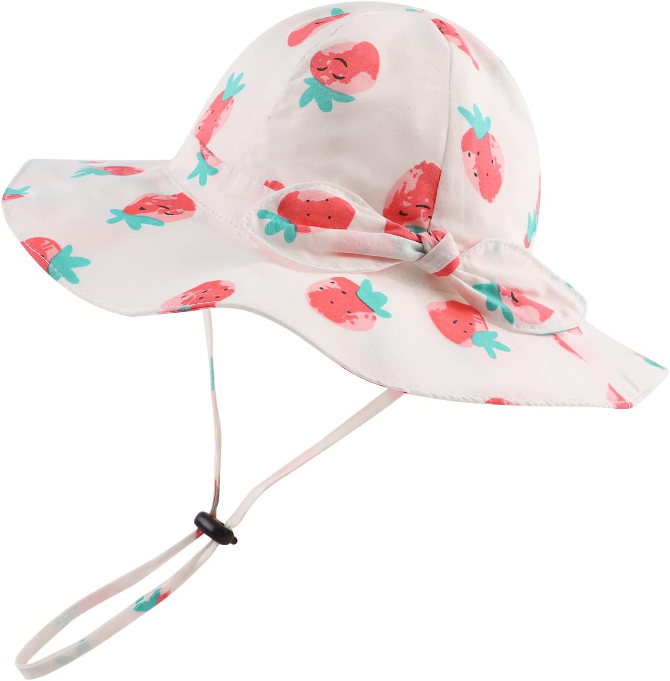 Zsedrut Bow Baby Girls Cotton Hat Summer Sun Cap Infant Toddler W