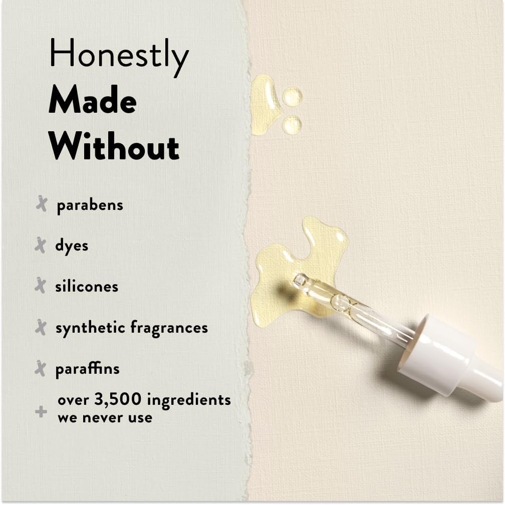The Honest Company Organic Beauty Facial Oil, white, 30 ml (Pack of 1)