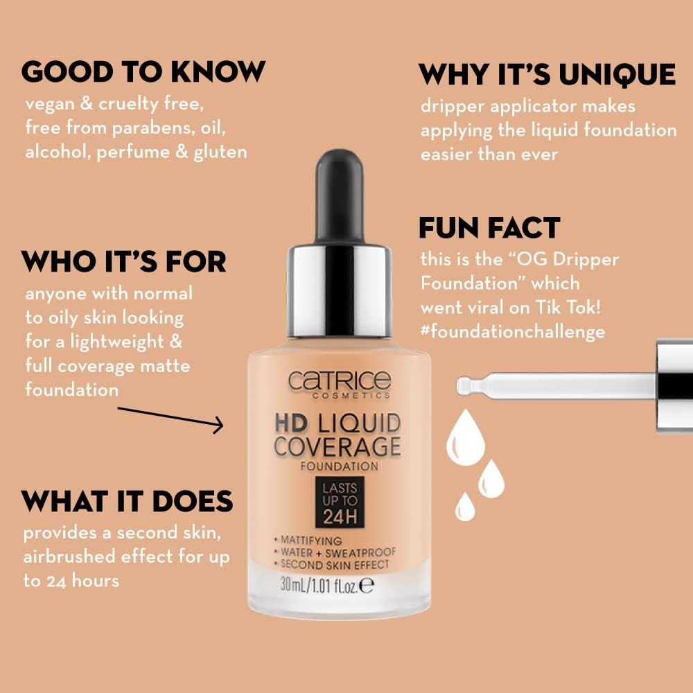 Catrice HD Liquid Foundation 030