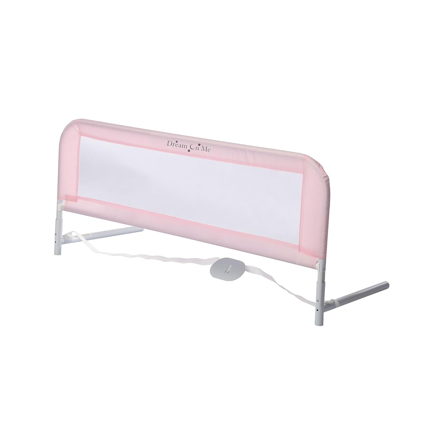 Dream On Me 444-P Adjustable Mesh Bed Rail, Pink