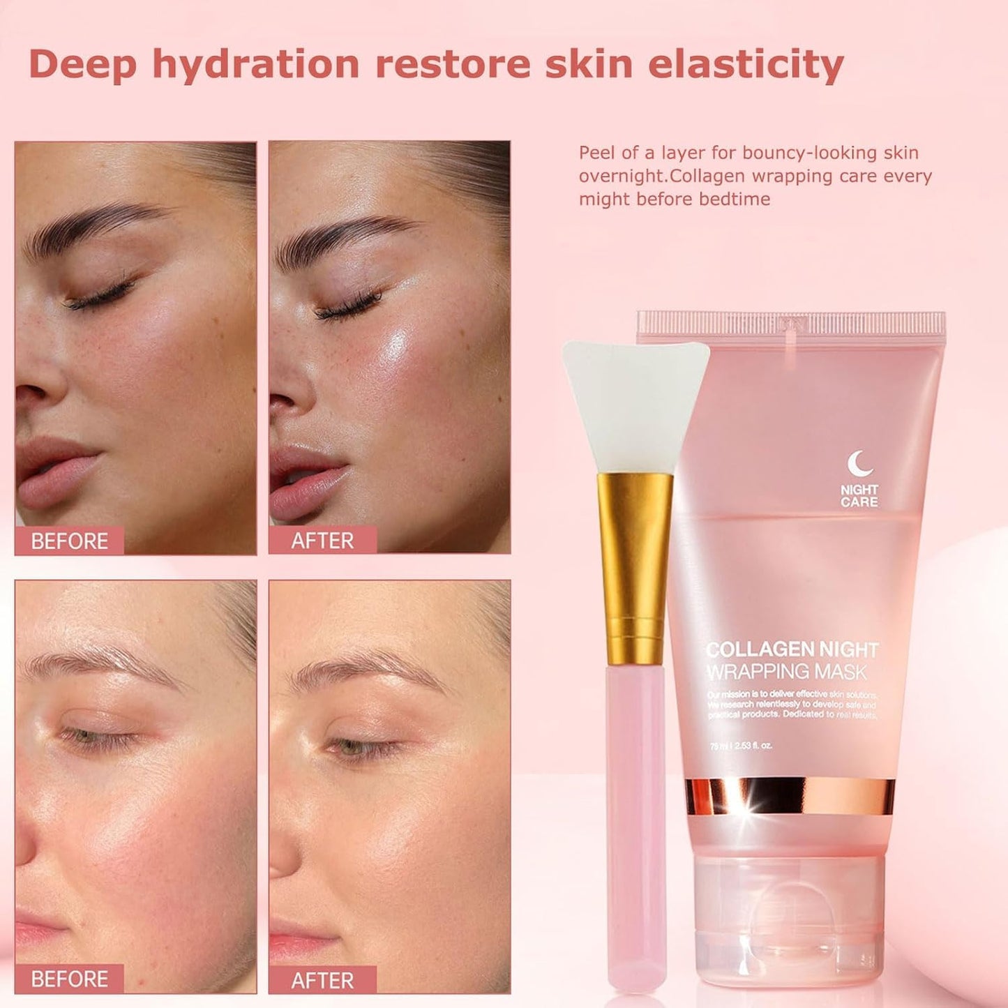 Quia Face Mask Beauty, Quia Face Mask Korean Beauty, Collagen Ove