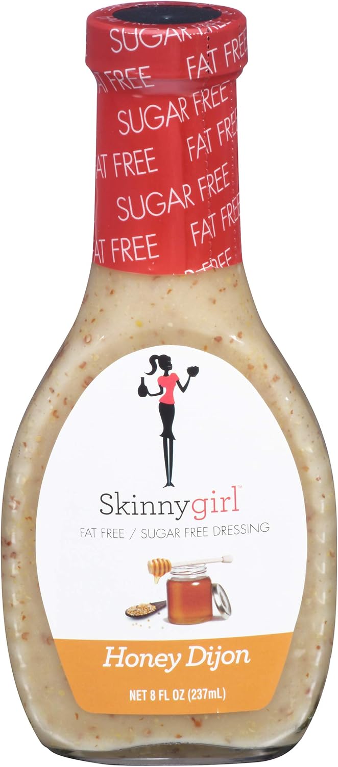 Skinnygirl Sugar Free Gluten Free Salad Dressing, Honey Dijon, 8 Ounce