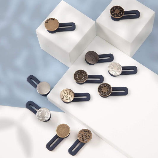 12 PCS Pants Extender Button for Men or Women Waistband Extender Buttons fo