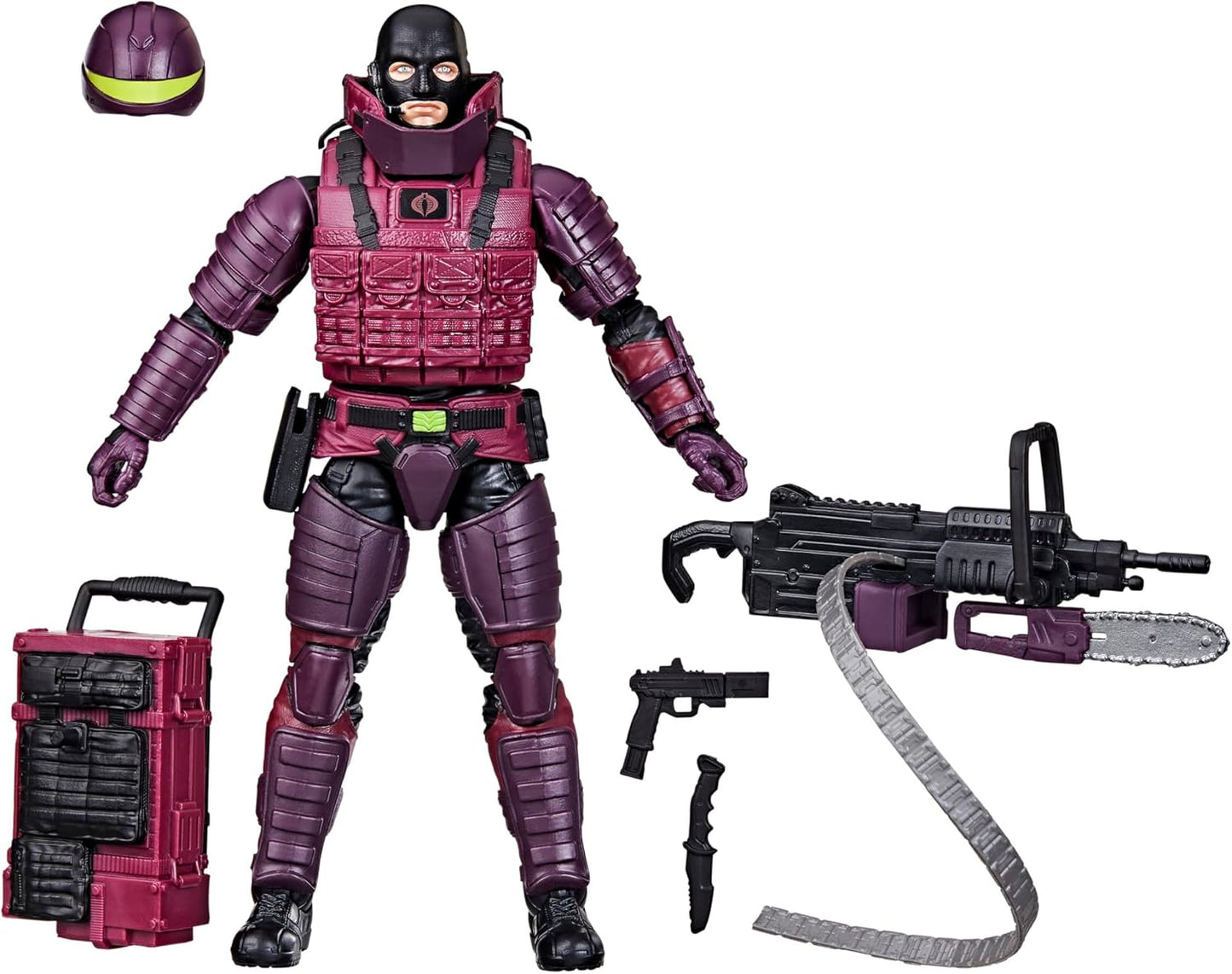 G.I. Joe G1066 Classified Series #147, S.A.W.-Viper (Semi-Automatic Weapon), Collectible 6 Inch Action Figure with 9 Accessories