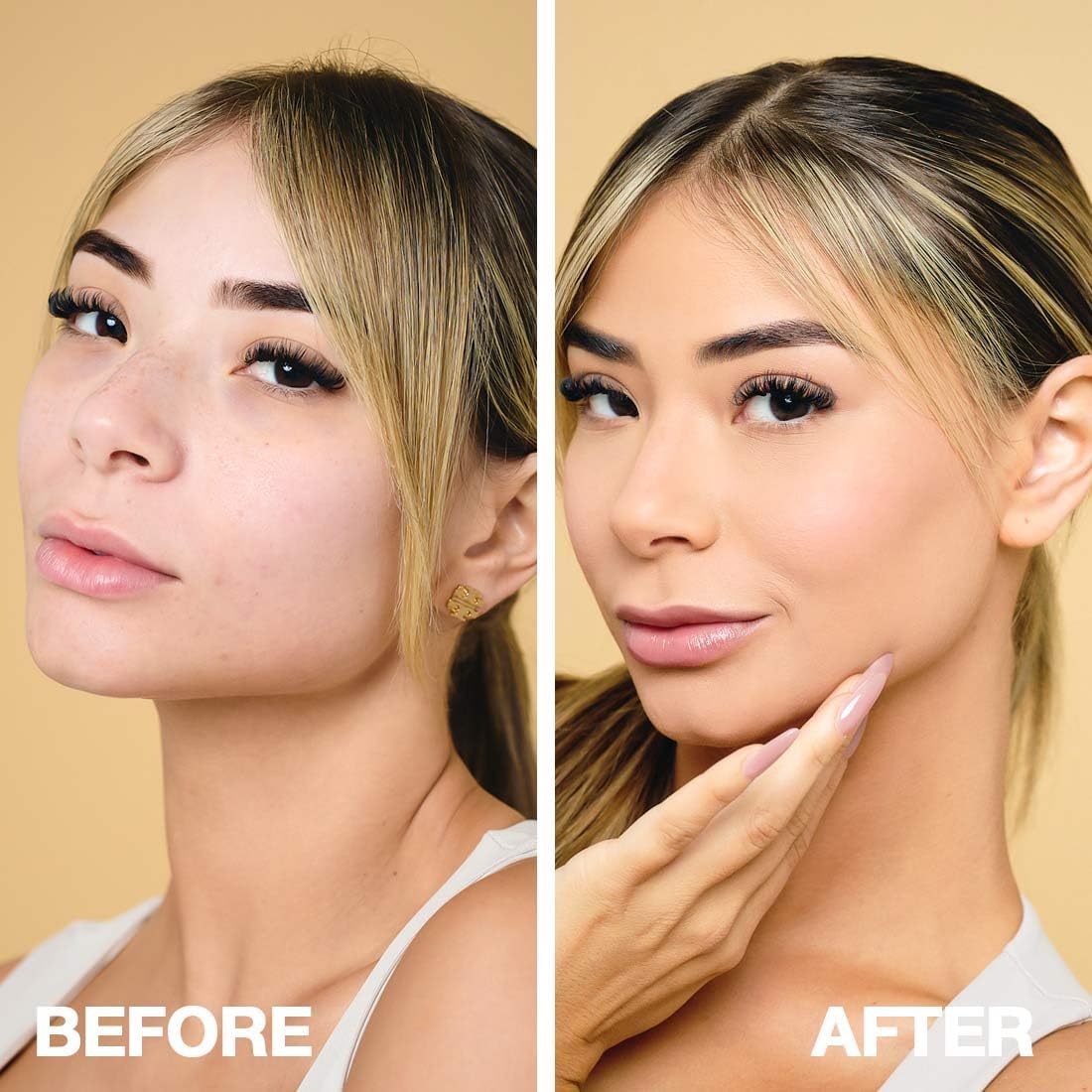 Palladio Full-Coverage Color Correction CC Cream, Oil-Free with P