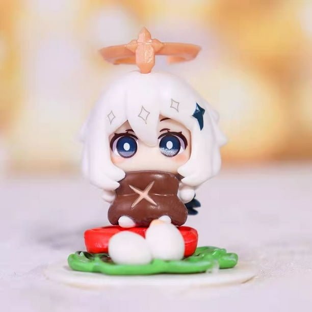 Cartoon Characters Food Blind Box Toy Girls Hand Game Decorations Gift, For Children Kids