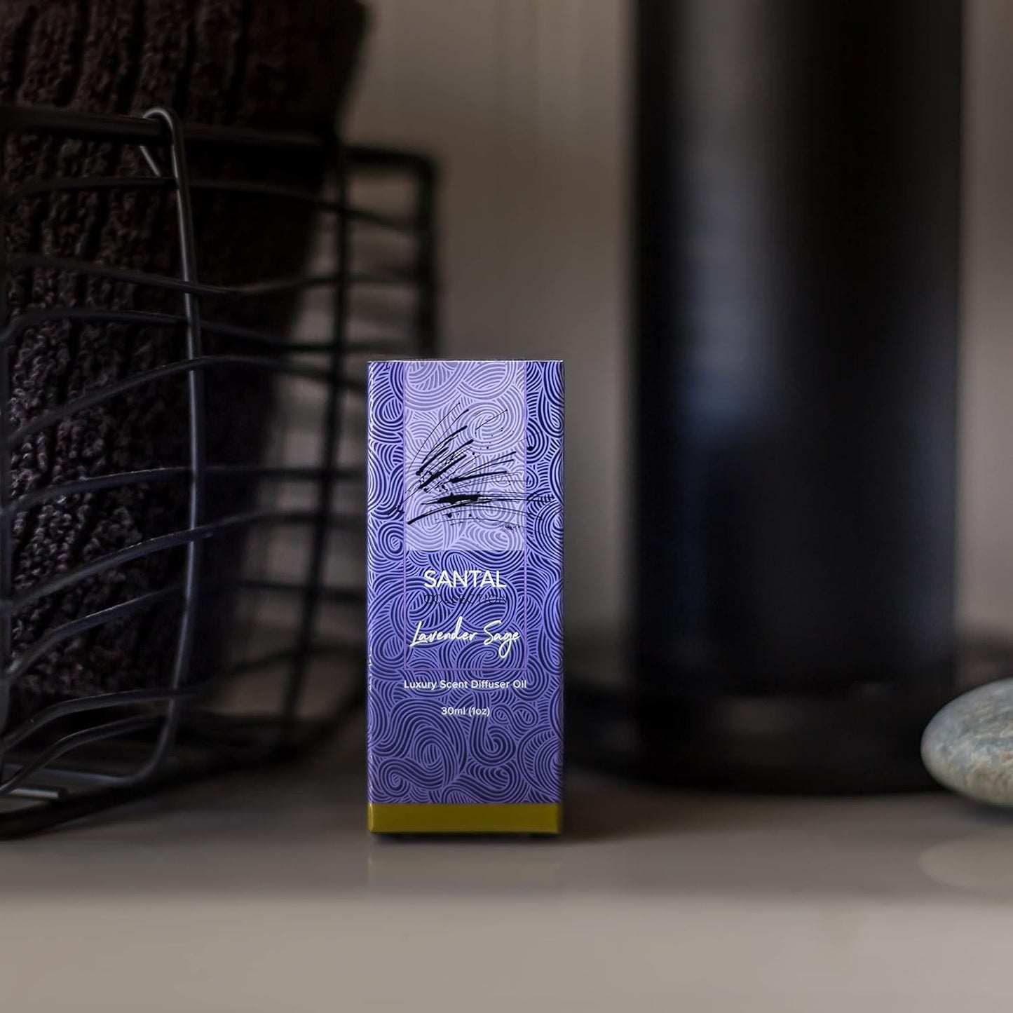 Santal Lavender Sage Diffuser Oil - AirScent Aroma and Lavender E