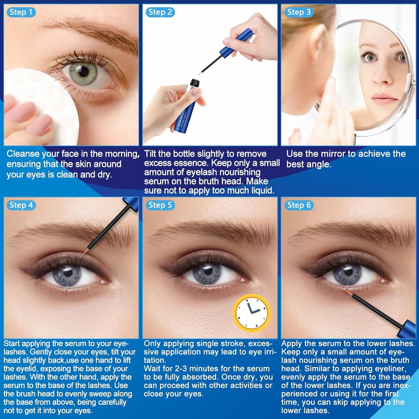 Advanced Eyelash Growth Serum for Lash: Boost Lash Growth Serum, Premium Fo