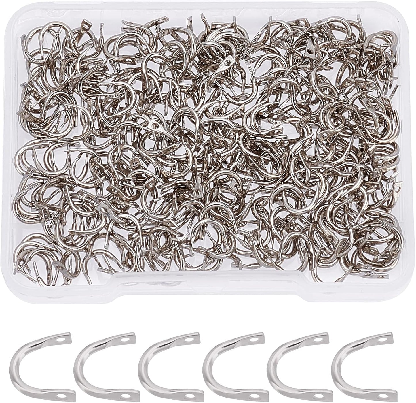 SUPERFINDINGS Fishing Spinner Clevis U Shaped Spinnerbait Clevis