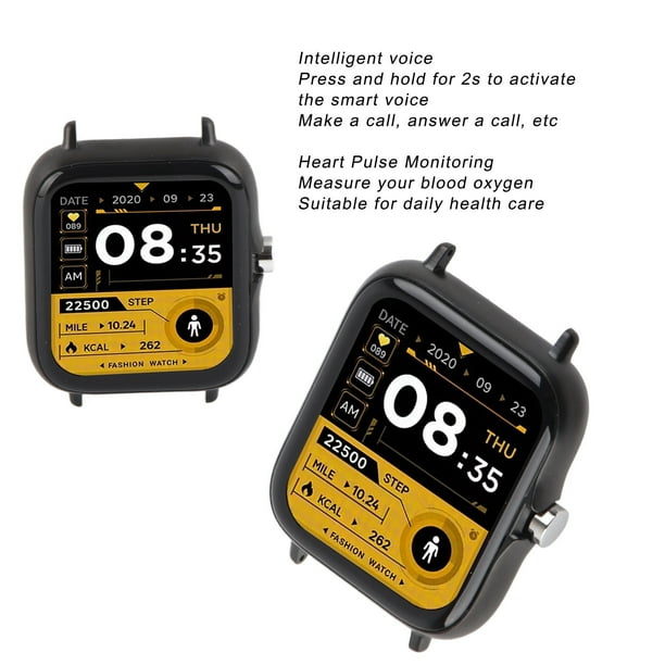 Sports Smartwatch, Digital Sports Watch Heart Pulse Monitoring For Outdoor Use