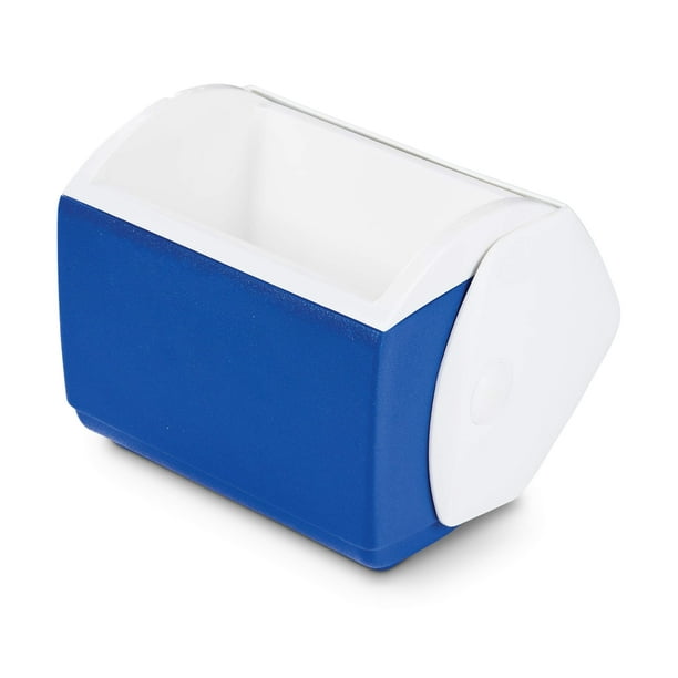 Igloo Playmate Pal 7 Quart Personal Sized Cooler (Ocean Blue/White, 11.75 x 8.25