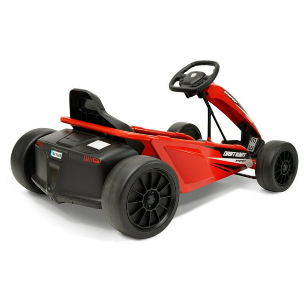 Hyper Toys 24V Drifting Go Kart Ride On for Kids, Red, Drift 24V Red