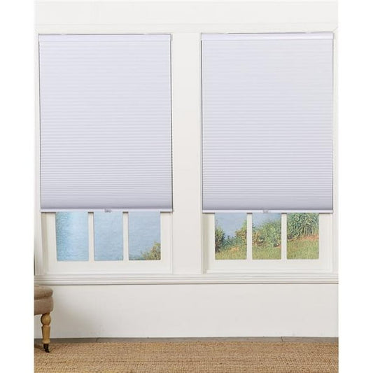 Safe Styles UBE535X64WT Cordless Blackout Cellular Shade, White - 53.5 x 64 in.