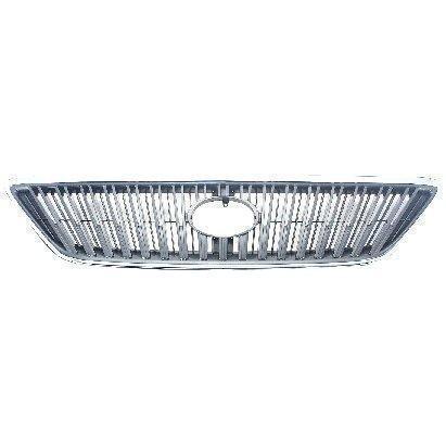 Geared2Golf GE1828857 Grille For 2004-2007 Japan Built Lexus RX330 & 350, Chrome & Gray