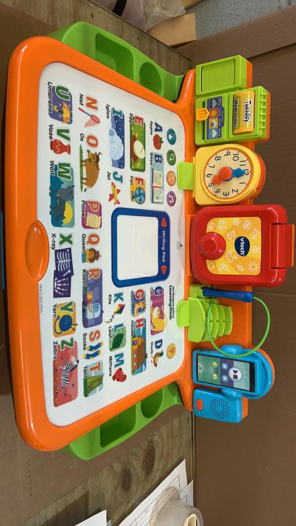 VTech Get Ready for School Learning Desk - Walmart Exclusive - English Version, 2 to 5 Years