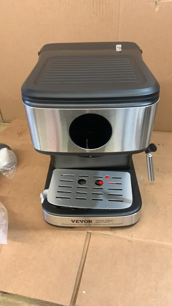 VEVOR Espresso Machine, 15 Bar Coffee and Espresso Maker with Mil
