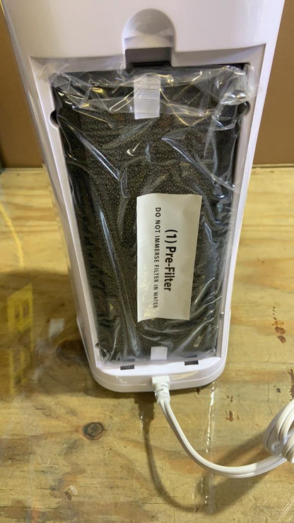 Sejoy AP-2202-UL Air Purifier True HEPA Filter, 99.9% Removal, 3 Speeds and Timer, up to 200 SQ. ft