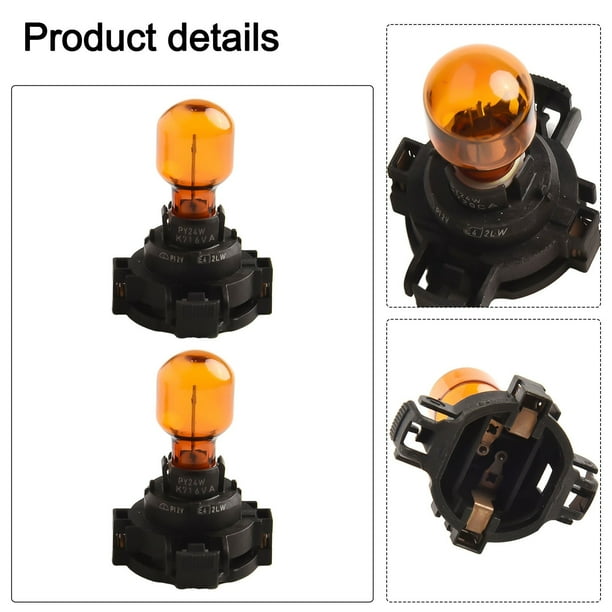 Ksinn 2 Pcs Front Turn Signal Light Lamp Bulbs Set For BM