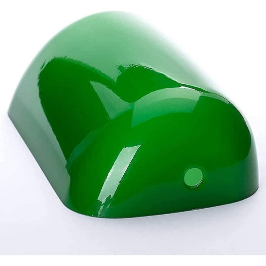 Replacement Banker's Lamp Shade, Table Lamp, Glass  Shade, Multicolor, Replacement Glass Shade, Glass  Shade For Desk Lamp Green.