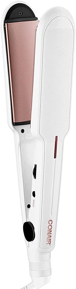 Conair CS922NC Double Ceramic 1 1/2'' Flat Iron, Hair Straightene