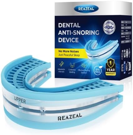 Anti-Snoring Mouthpiece for Quiet Sleep: Adjustable Anti-Snoring