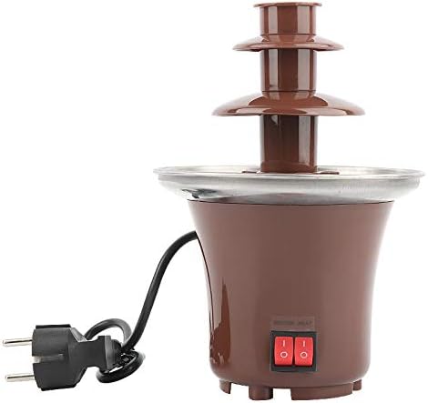 Bytic Liquid Chocolate Fountain Machine, Mini  Household, Automatic Stirring Three Layers,  Dipping Fruit