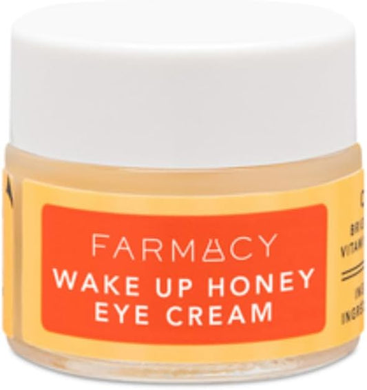 Farmacy Brightening Eye Cream - Wake Up Honey Under Eye Cream for Dark Circ