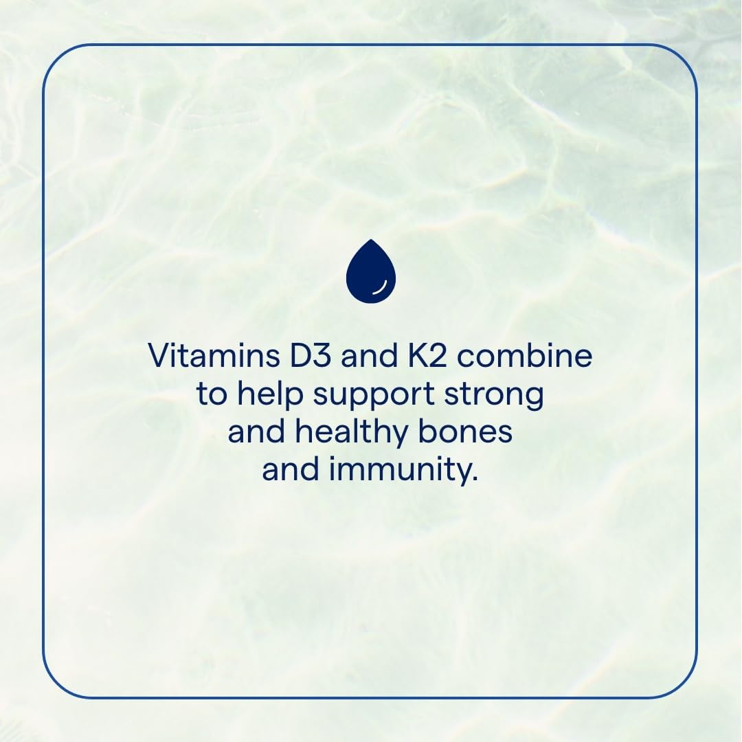 Trace Minerals | Liquid Ionic Vitamin D3 + K2 | 125 mcg (5,000 IU