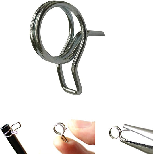 Heeqinn 1/4" Irrigation Hose Clamp, Firm and Leak-Proof, Easy to Install, S