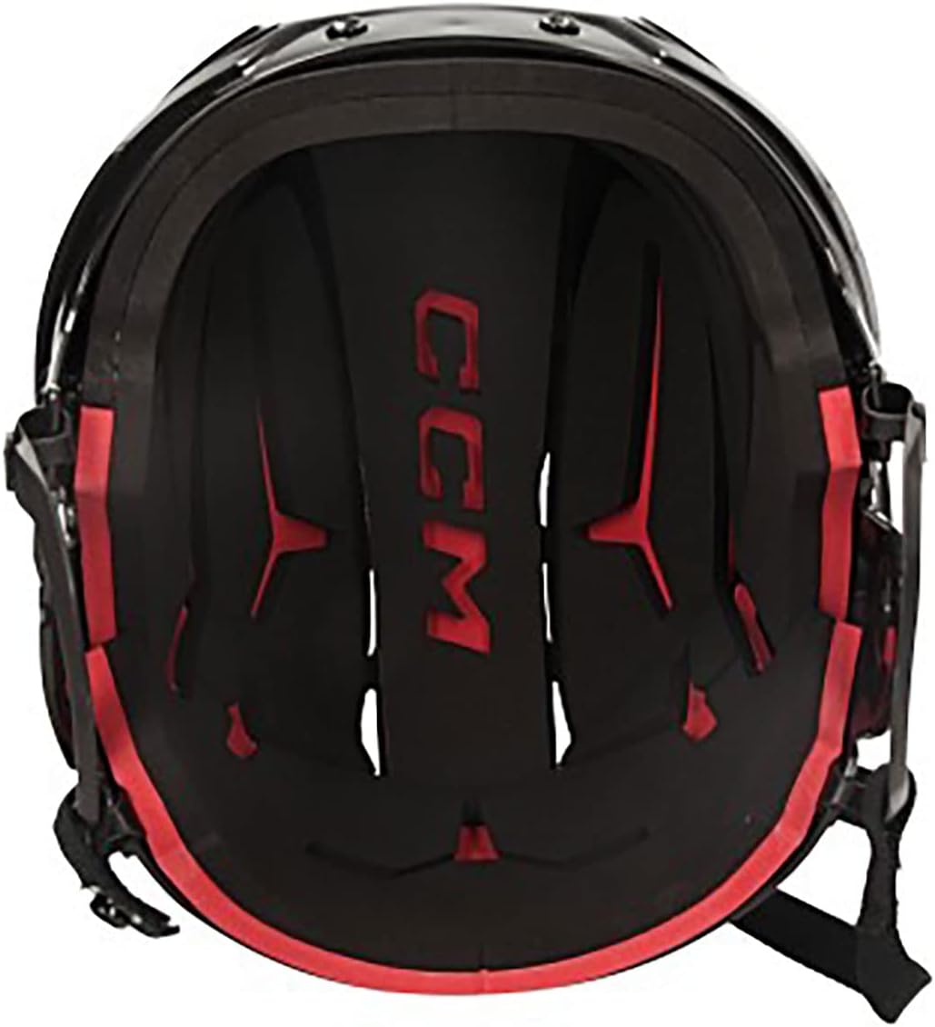 CCM Tacks 70 Helmet Combo Senior, Size: M, Color: Black - Lightweight