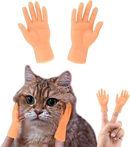 AEDNX Tiny Hands Finger Puppets, Mini Hands Little Small Hands Mini Thing G