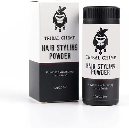 Tribal Chimp Hair Styling Powder for Men and Women, Hair Volumize