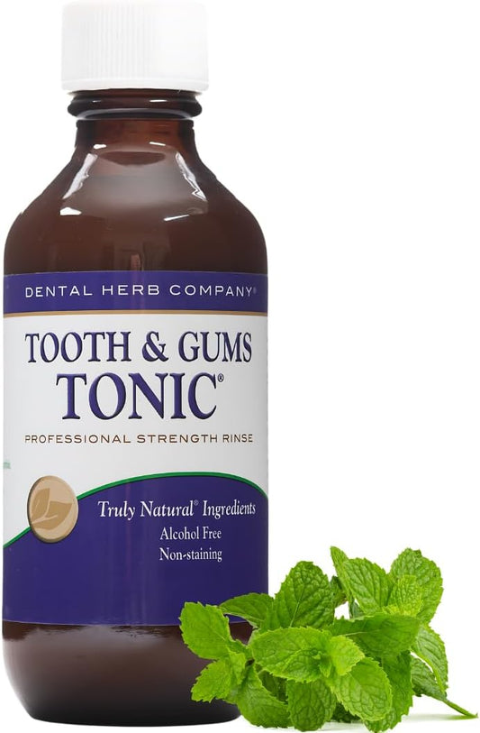 Dental Herb Company Tooth & Gums Tonic Oral Rinse ? Natural Profe