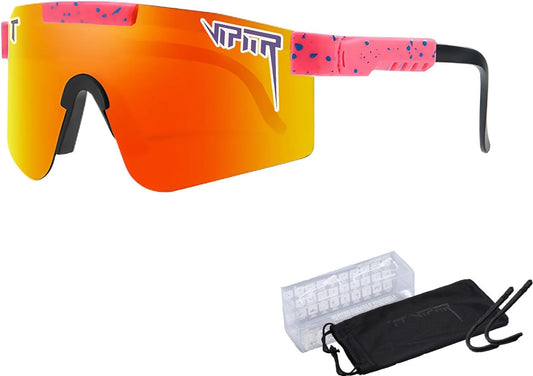 P-V Polarized Sports Sunglasses For Men Women Cycling Glasses Spo Small -C24