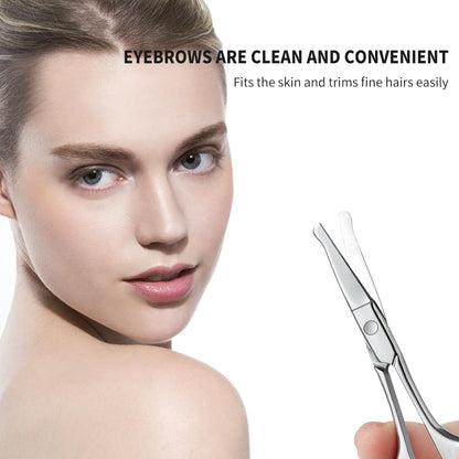 Small Scissors, Eyebrow Scissors, Nose Hair Scissors Round Tip Design, Will