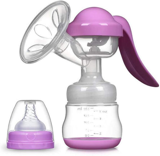 Breast Pump/Manual Breast Pump Milking Machine/Portable And Easy To Carry Breast Milk Collection