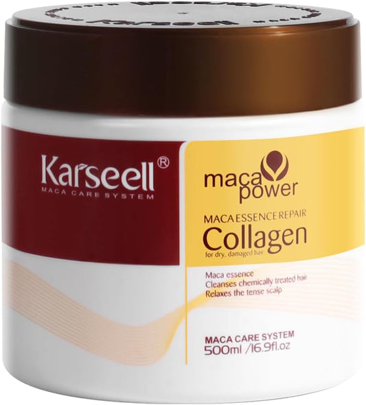 Karseell Collagen Hair Mask for Dry Damaged Hair Deep Repair Cond